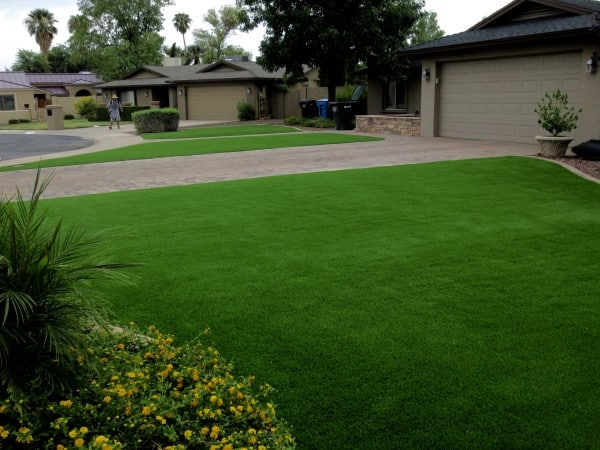 custom artificial grass installs