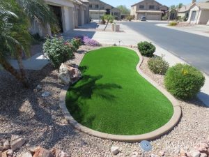 custom synthetic lawn