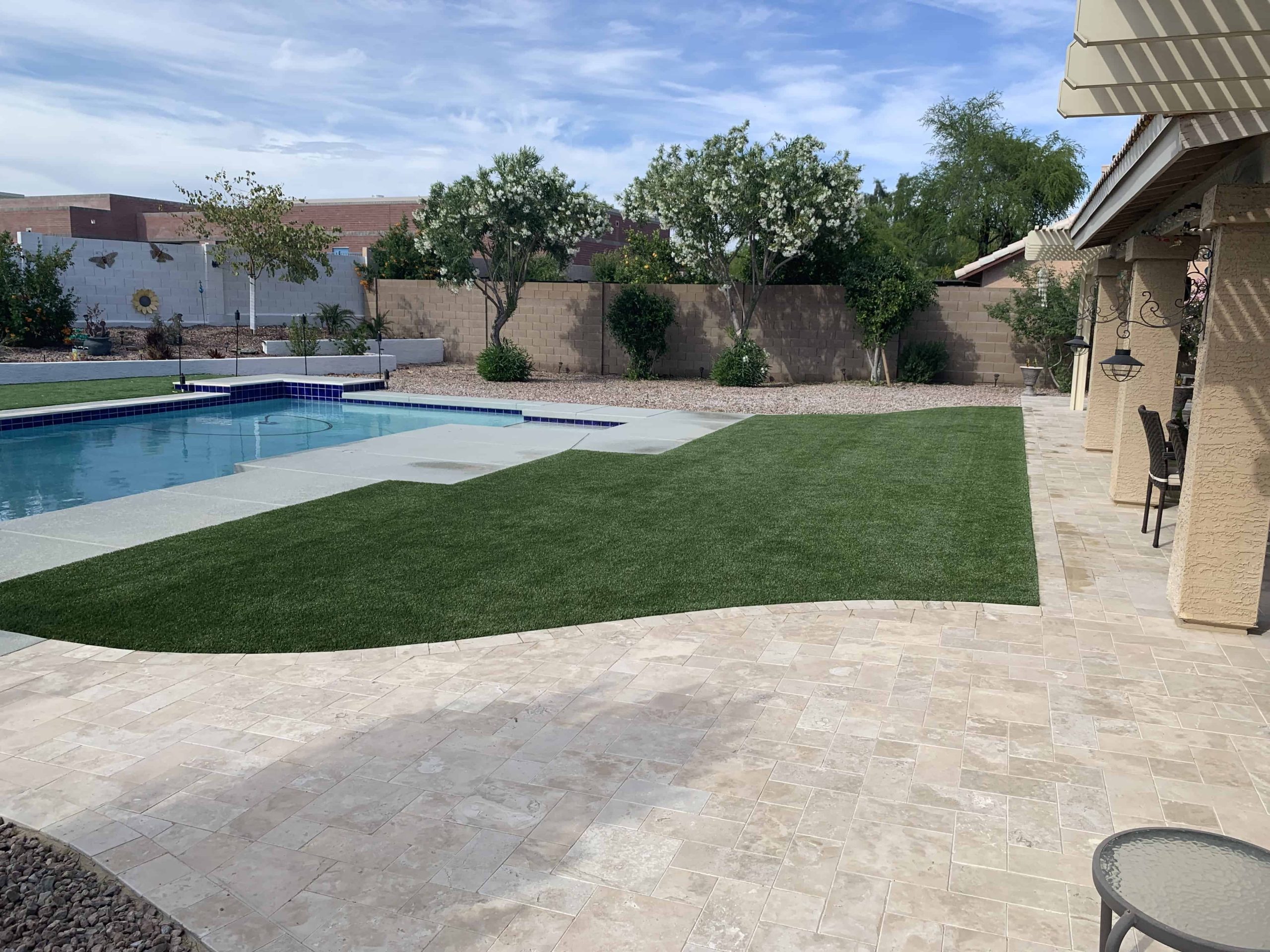 phoenix artificial grass install