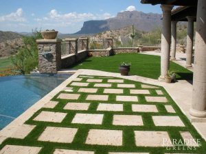 artificial lawn install