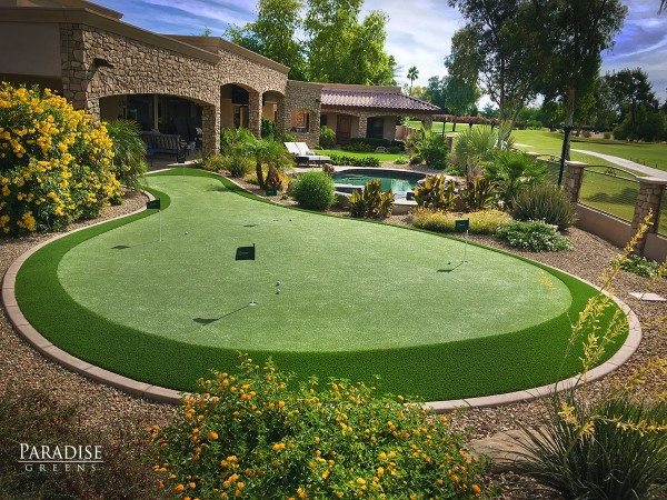 custom artificial grass install