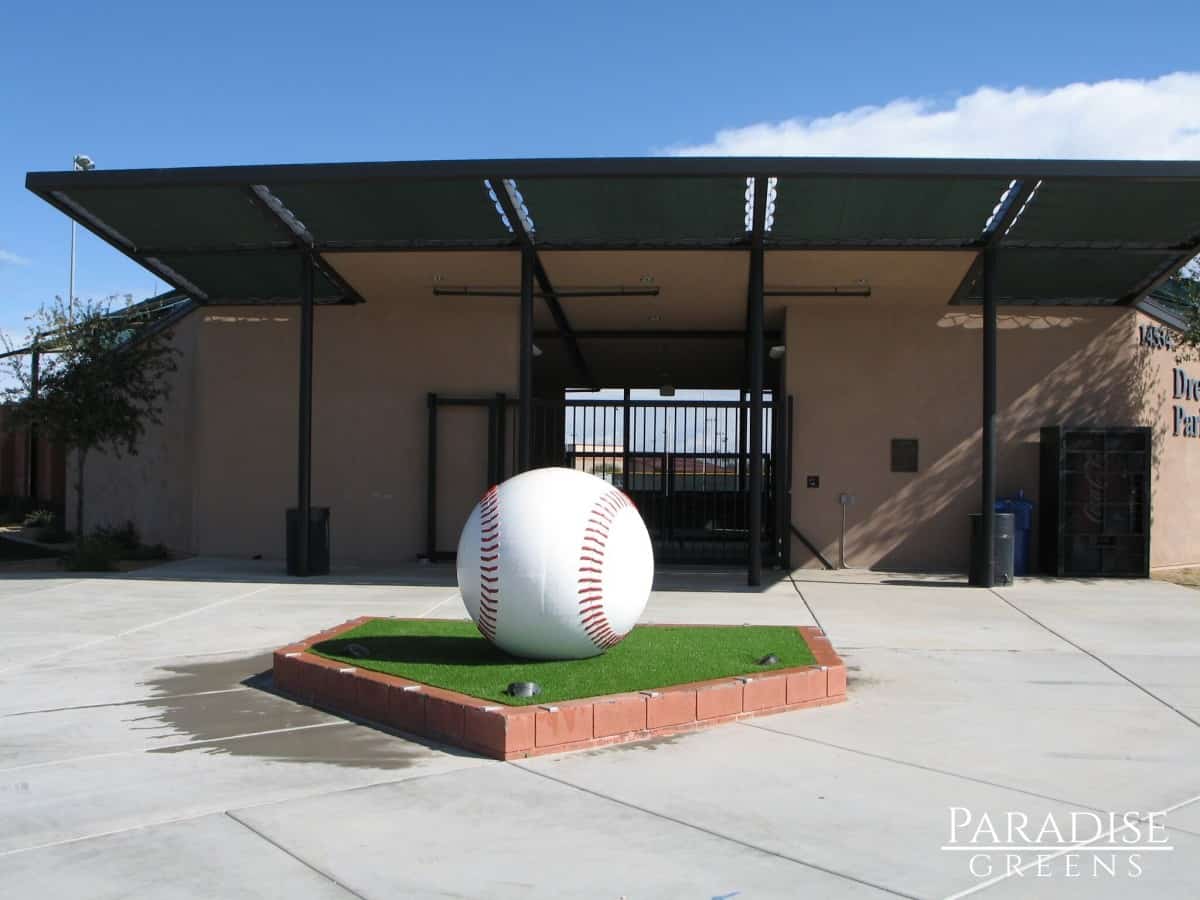 baseball athletic fields artificial grass