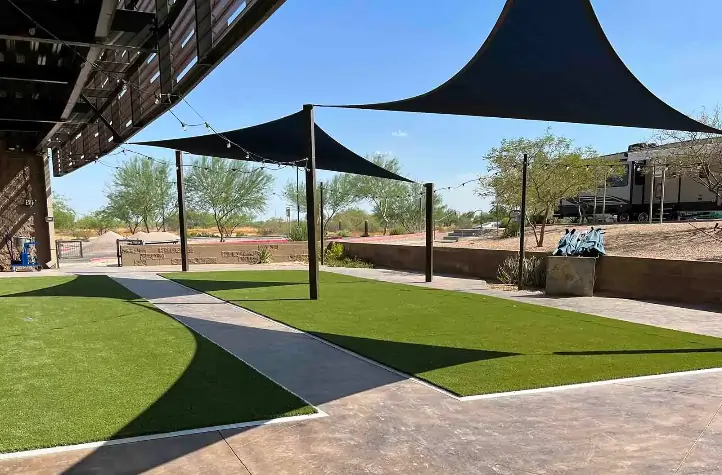 commercial artificial grass lawn