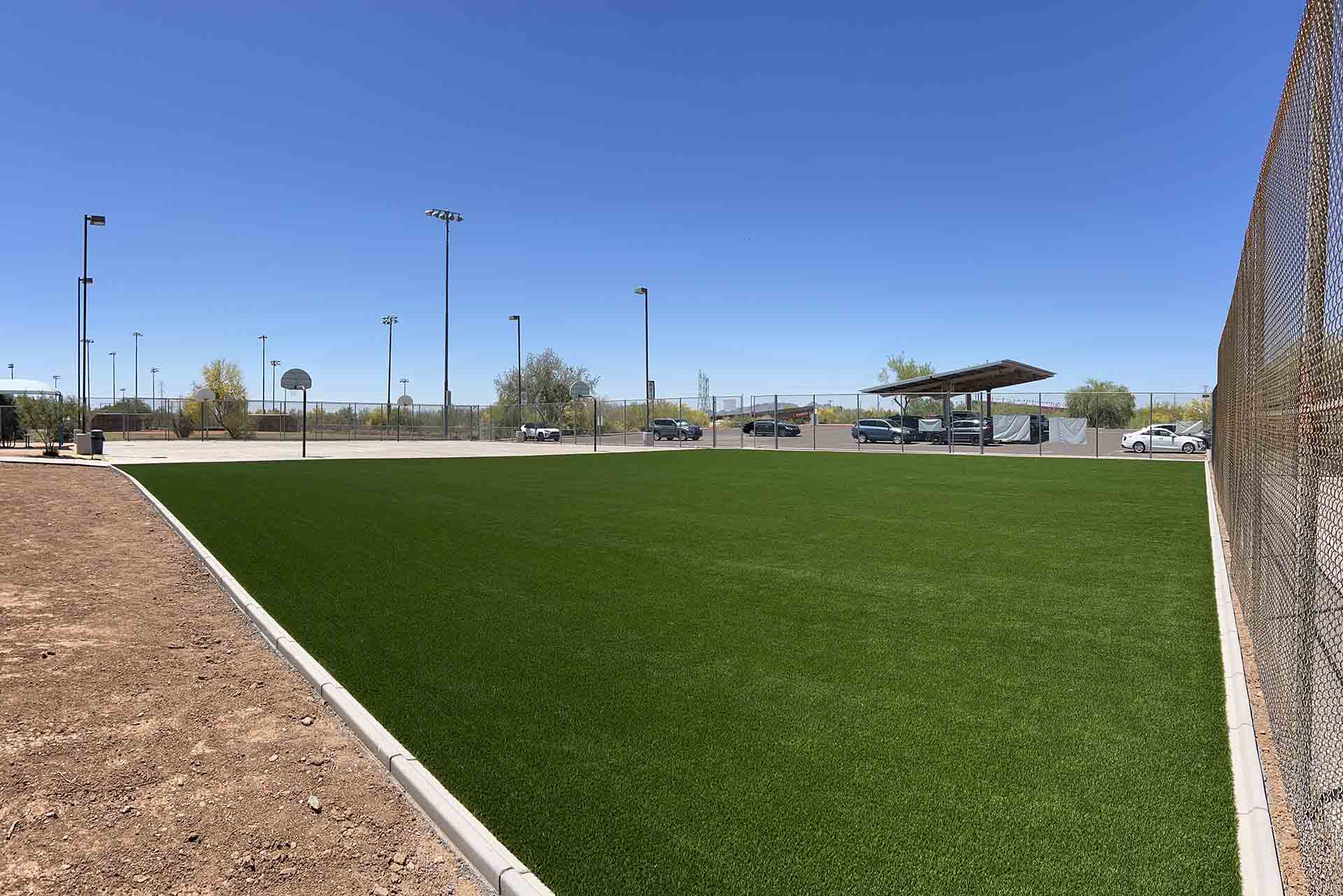 commercial park artificial grass lawn