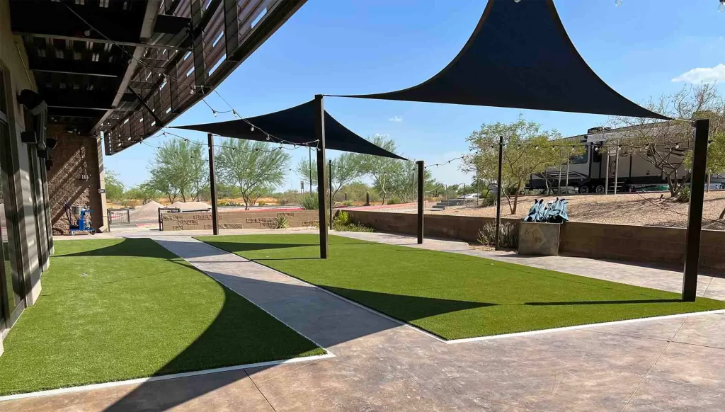 commercial patio artificial grass lawn