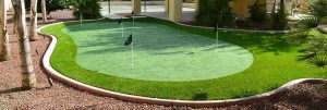 synthetic putting green advantages