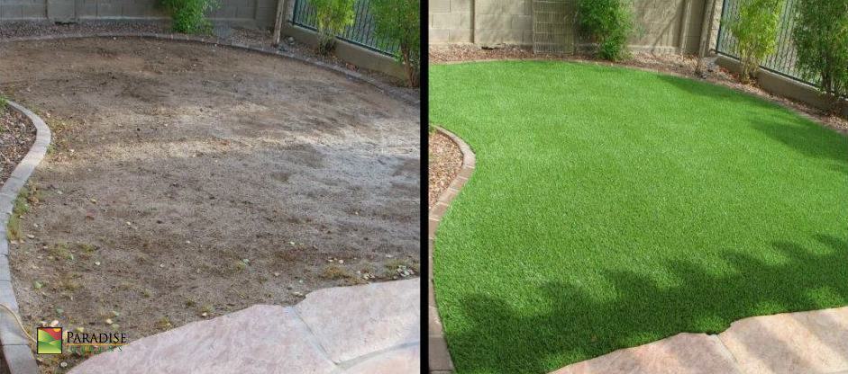 artificial grass increases property values